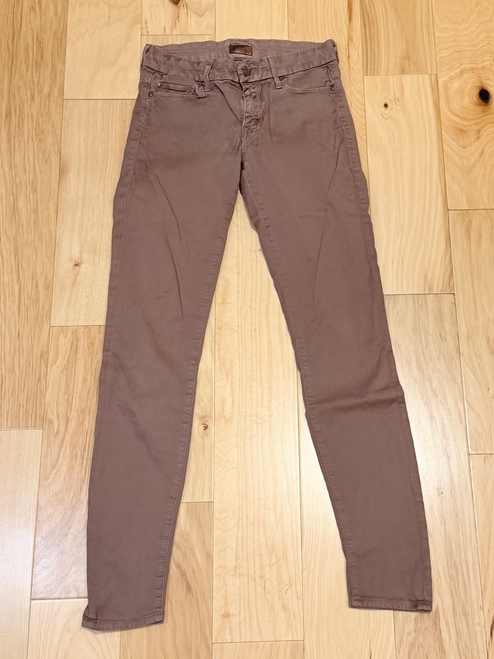 Mother Women’s The Looker Skinny Jeans in Dye Rust